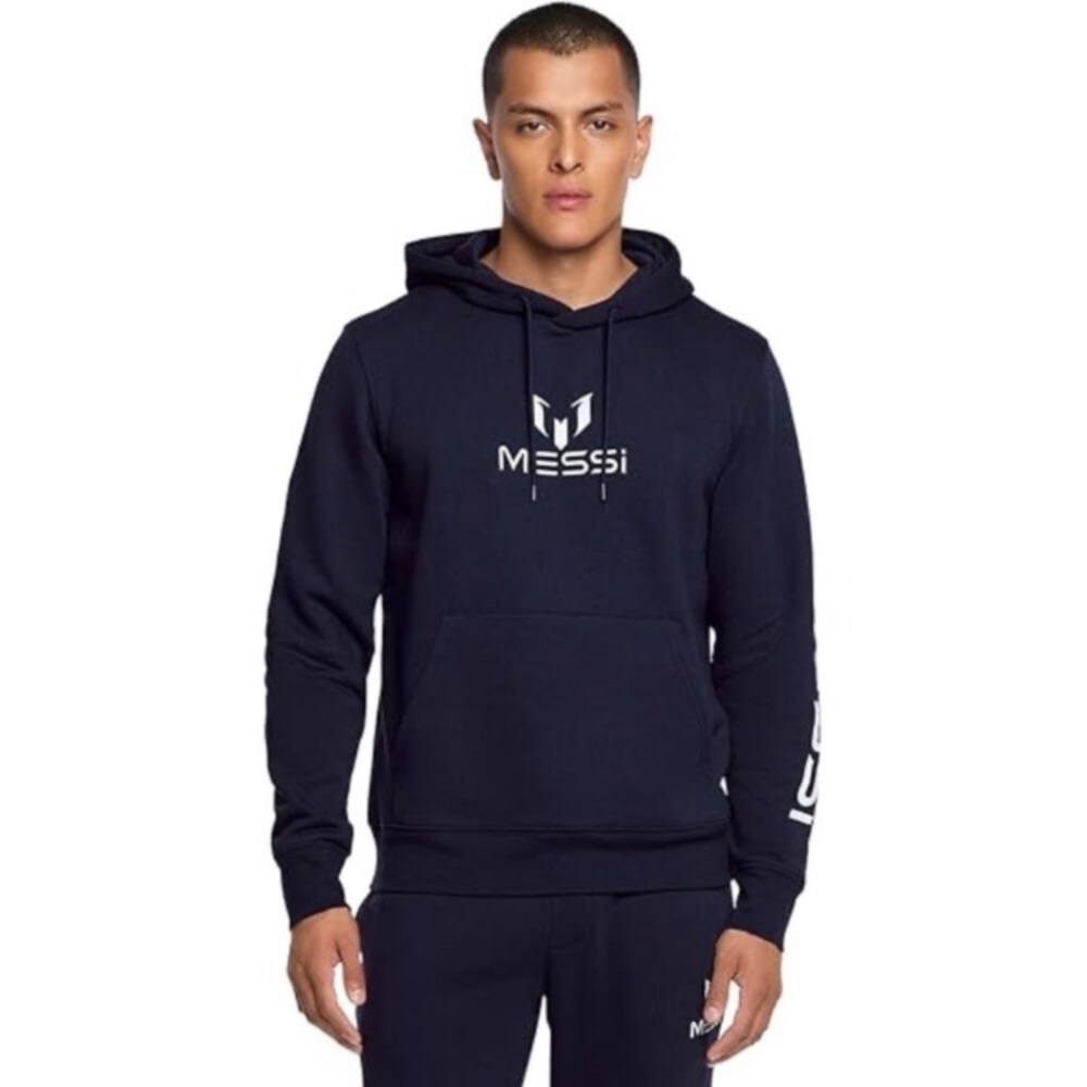 Men's Navy Messi Hoodie